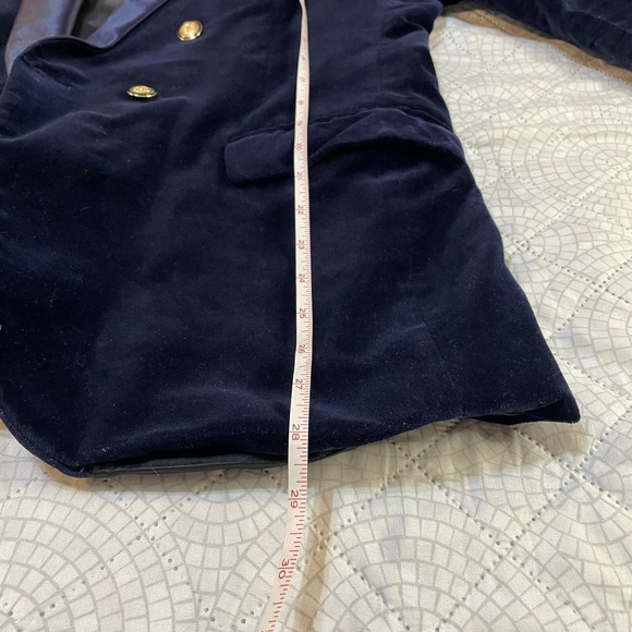 ZARA men velvet sailor’s blazer - Picture 3 of 13